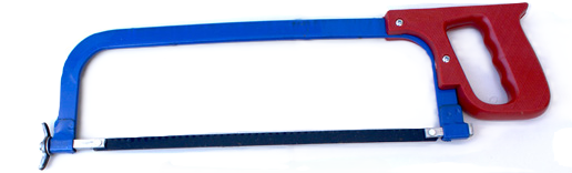 ARCO DE SIERRA EMPUÑADURA PVC C/HOJA "TOTH"