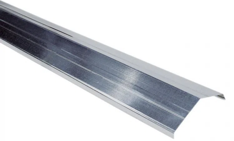 CABALLETE ZINC 0,33 MTS. C/PESTAÑA S/LOMO 90º