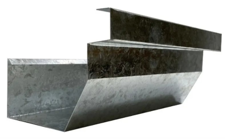 CANALETA ZINC MOLDURA AMERICANA