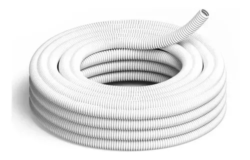 CAÑO CORRUGADO FLEX. IGNIFUGO APROB BCO 7/8"