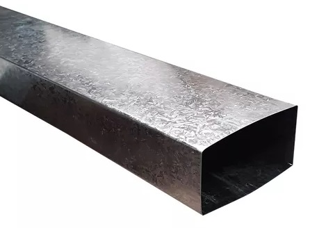 CAÑO ZINC 2 x 4" 50x100mm (x 1m)