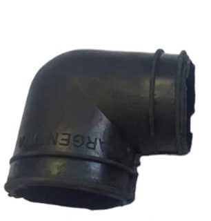 CODO DE GOMA CORTO