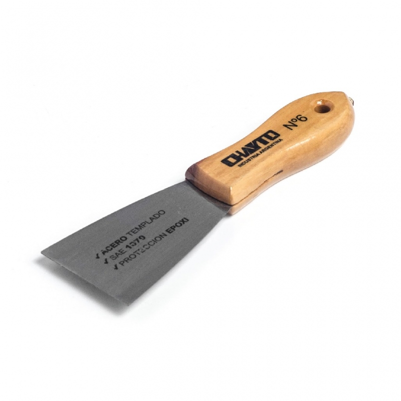 ESPATULA MGO. MADERA 6 cm. "CHAYTO"