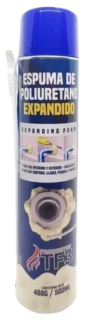 ESPUMA DE POLIURETANO EXPANDIDO 500ml "TF3"