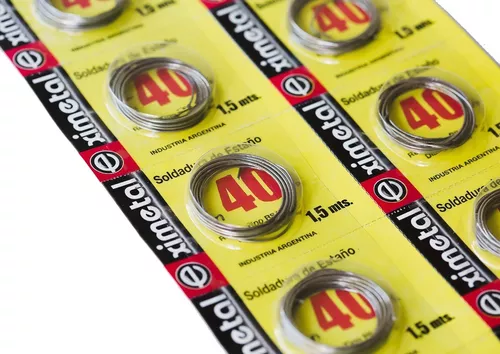 ESTAÑO ALAMBRE 1.5M 40% (X 10 UN)