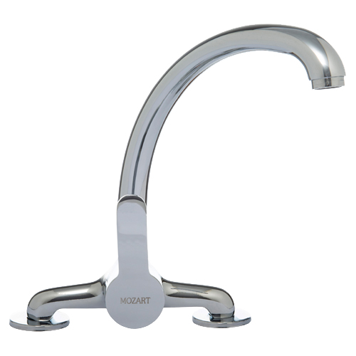 GRIFERIA COCINA MEZCLADORA MONOCOMANDO CISNE "MOZART"