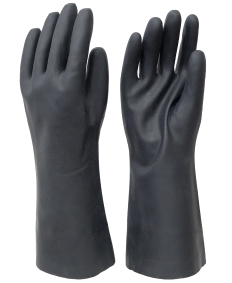GUANTE LATEX NEGRO Nº11x35cm TACOLATEX (ESP)
