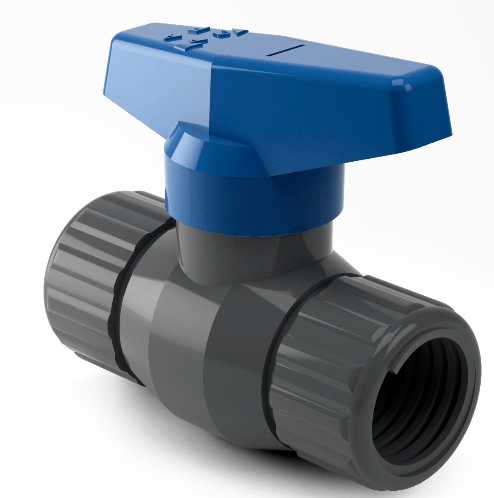 LLAVE DE PASO ESF. PVC DUKE 1 1/4"