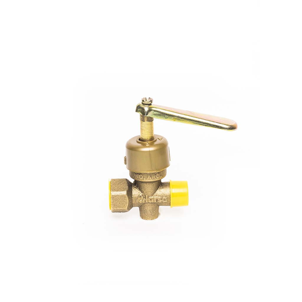 LLAVE P/GAS BRONCE 1/2" "ALARSA"