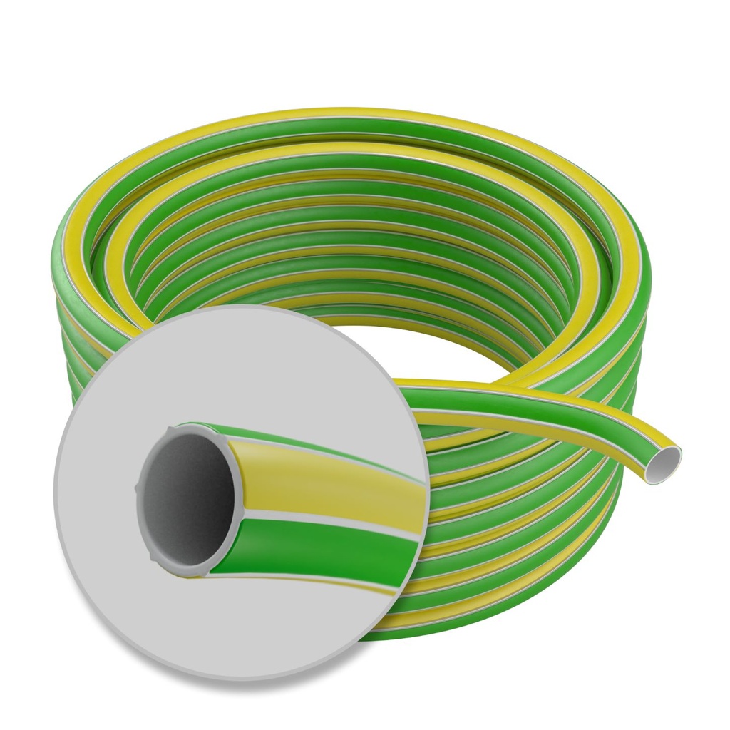MANGUERA DE RIEGO 1/2" X 50m REFORZADA