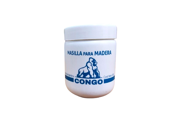 MASILLA P/MADERA 180 grs NATURAL "CONGO"