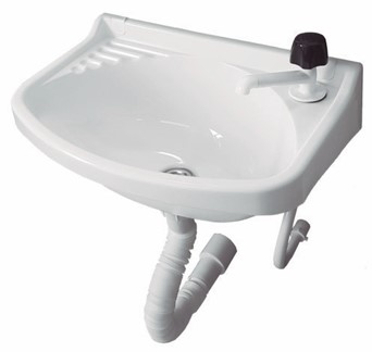 PILETA LAVATORIO PVC CHICO C/KIT "DEALER"