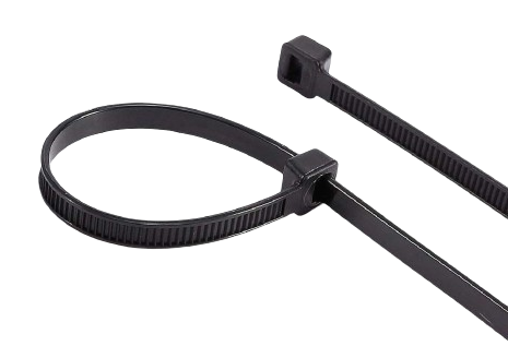 [0722] PRECINTOS DE NYLON NEGROS 4,8 x 200mm (x100 UN)