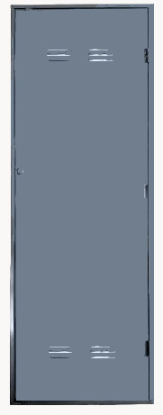 PUERTA TERMO CHICA GRIS (0,46 x 1,45)
