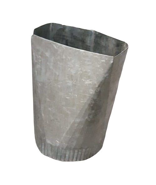 REDUCCION ZINC RECT A REDONDA A 2 x 4