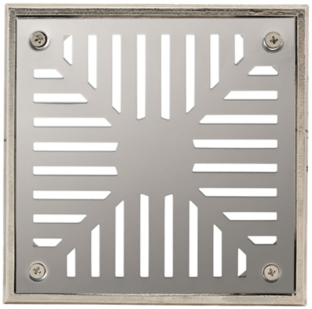 REJILLA ACERO 12X12 "CASAL"