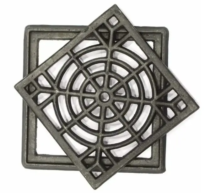 REJILLA H.FUND.c/marco 20x20 Especial tipo Delta