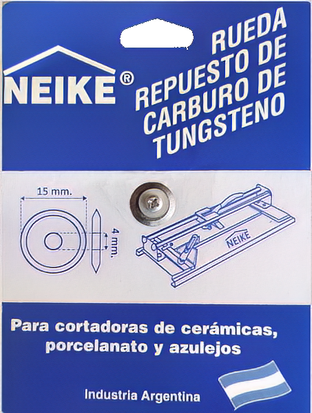 [1014] RUEDA DE WIDIA PARA CORTADORAS "NEIKE"