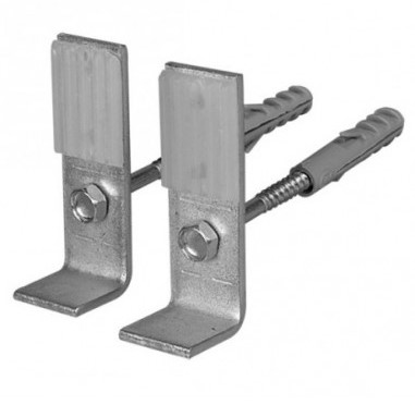 SOPORTE LAVATORIO "L" C/TARUGOS