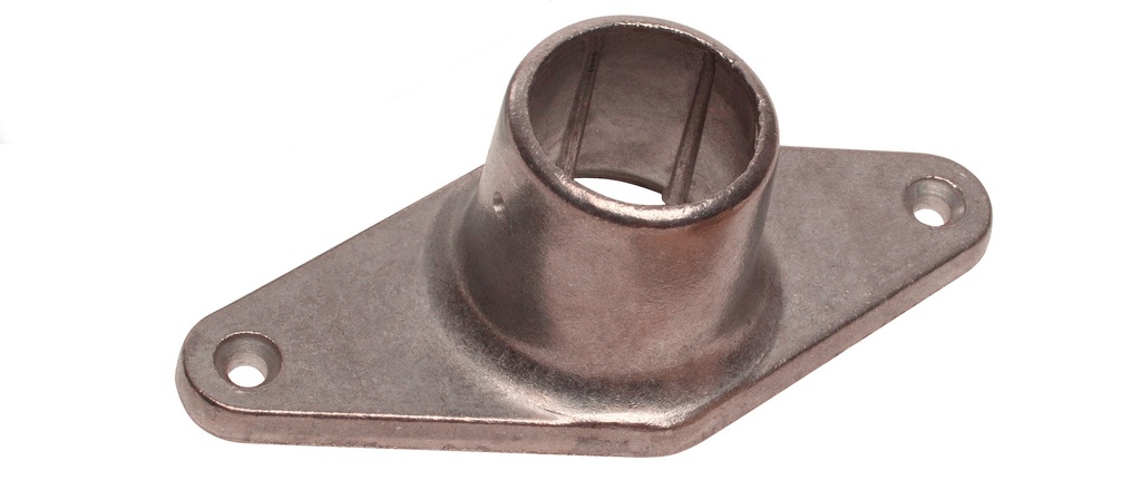 SOPORTE P/BARRAL BAÑO CURVO PULIDO xPar