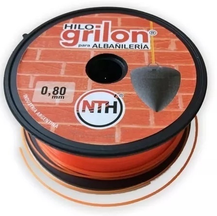TANZA P/ALBAÑIL "NITANYL" 0,80mm X 100m