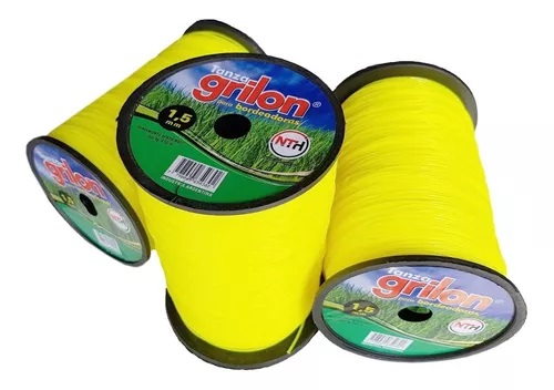 TANZA P/BORDEADORA REDONDA "GRILON" 1,50 MM.