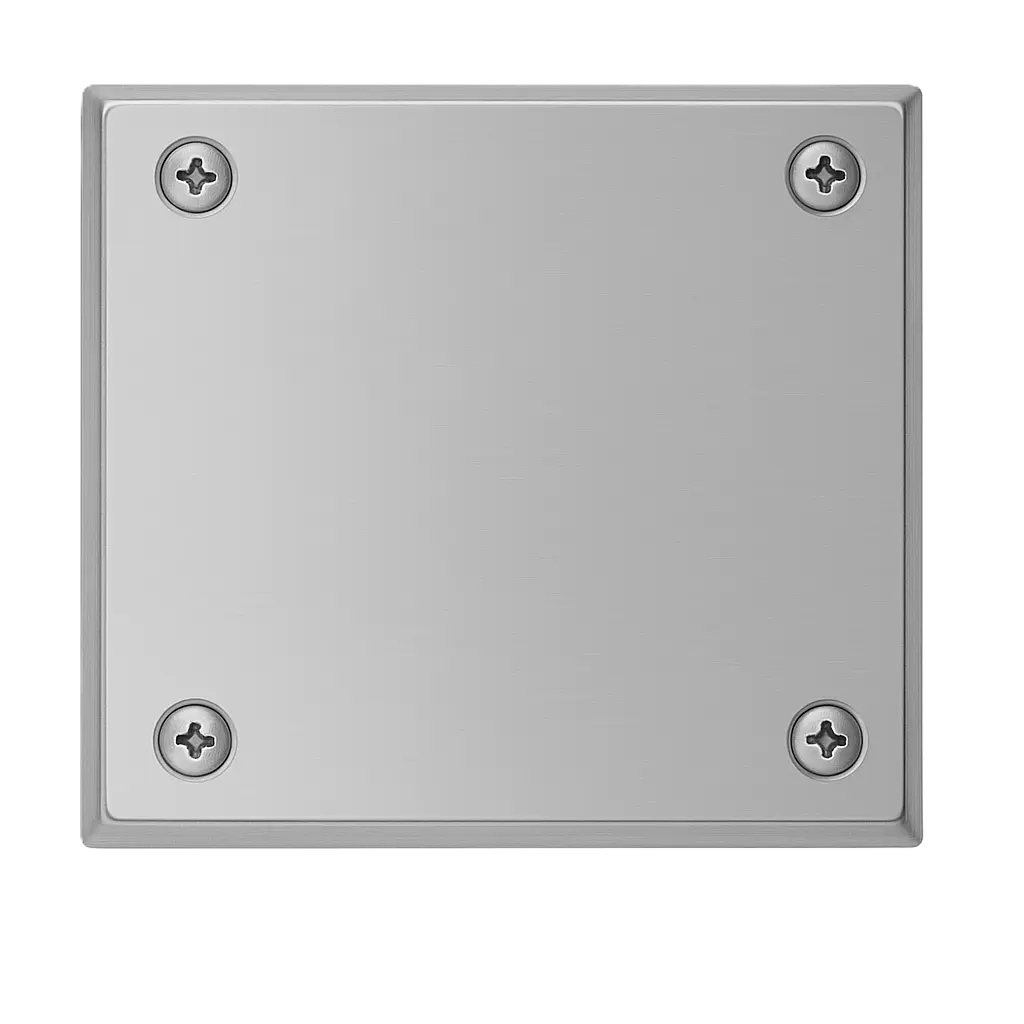 TAPA ACERO 10X10 ECONOMICA