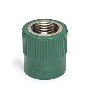 TERMOFUSION CUPLA 32mm C/INSERTO 1” HEMBRA