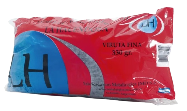VIRUTA DE ACERO FINA 330g