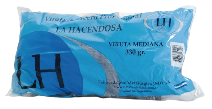 VIRUTA DE ACERO MEDIANA 330g