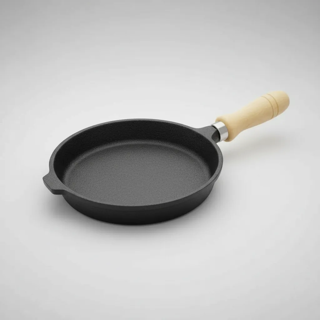 [2606] PROVOLETERA HIERRO FUNDIDO C/MANGO MADERA
