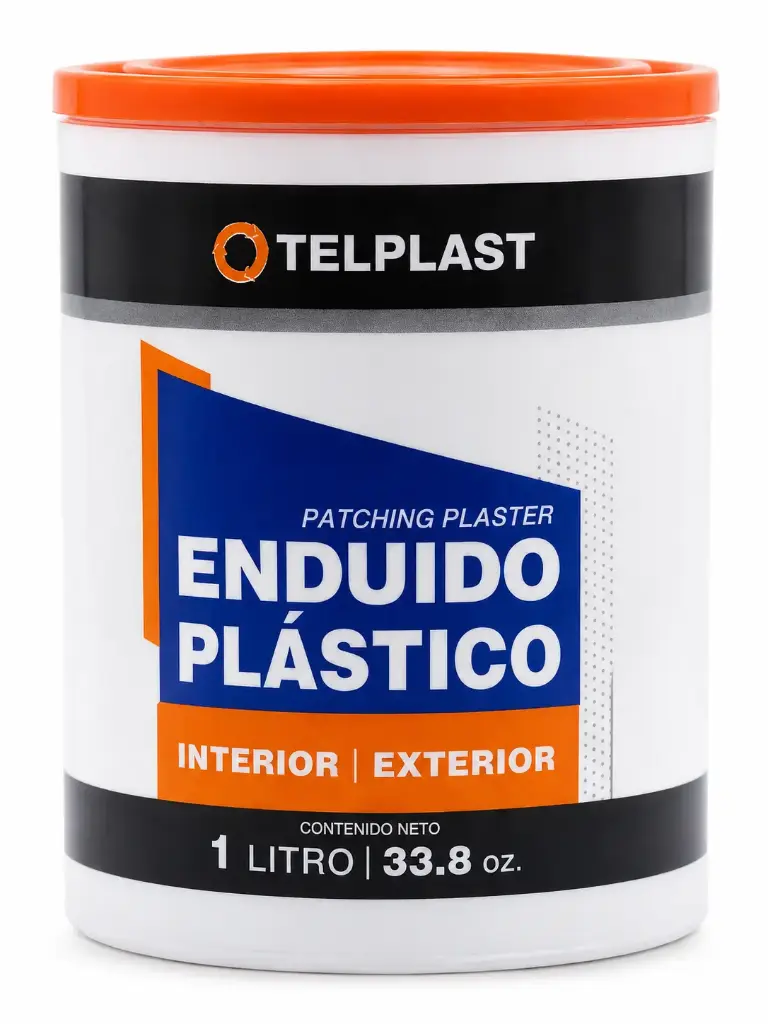ENDUIDO PLASTICO INTERIOR/EXTERIOR 1L "TELPLAST"