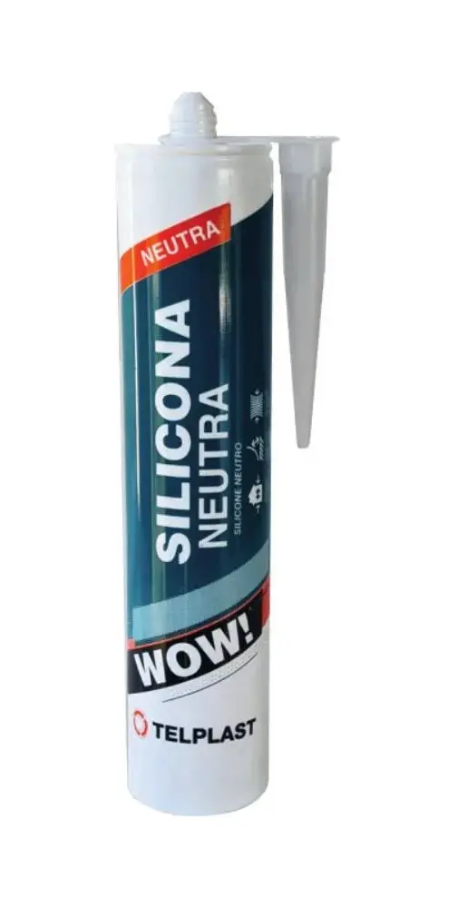 SILICONA NEUTRA TRANSPARENTE 280ml "TELPLAST"