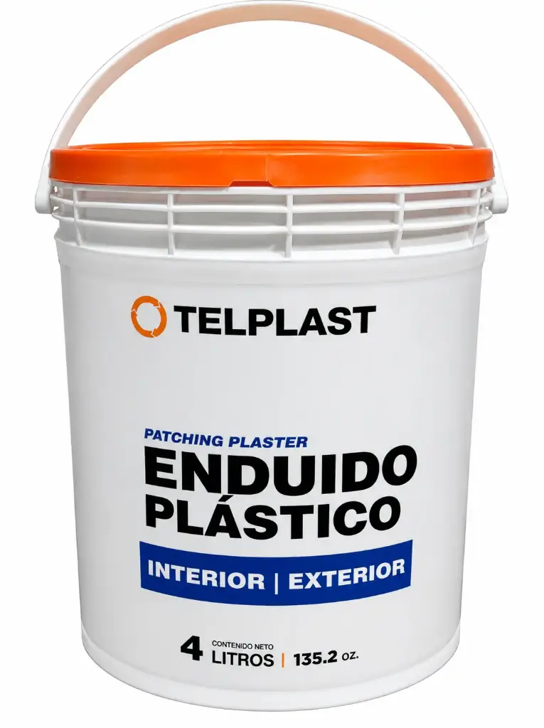 ENDUIDO PLASTICO INTERIOR/EXTERIOR 4L "TELPLAST"
