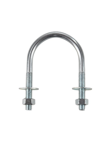 [0983] ABRAZADERA U-BOLT 1/4" P/CAÑO 6" C/ACC.