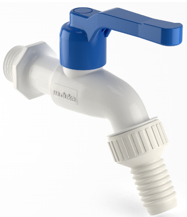 [0928] CANILLA PVC C/MANGA 3/4" "DUKE"