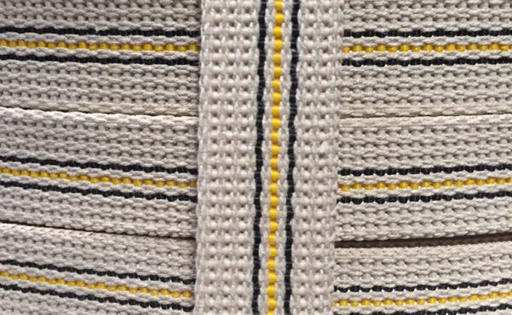 [1001] CINTA DE CORTINA REF. BEIGE C/GUARDA x100mts