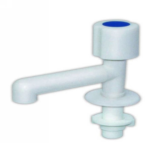 [0132] GRIFO PVC LAV. PICO RECTO FIJO "MEDIO GIRO"