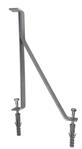 [0752] MENSULA LAVATORIO C/TARUGO 31cm ARRIMAR xPar