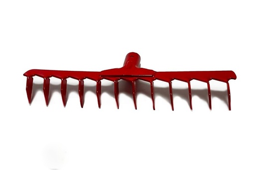 [0923] RASTRILLO "MOISES" 12 DIENTES