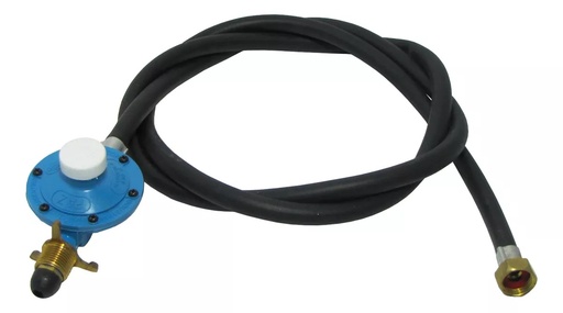 [1523] REGULADOR C/MANGUERA 2 MTS. (P/GARRAFA 10KG) "PAZ" 