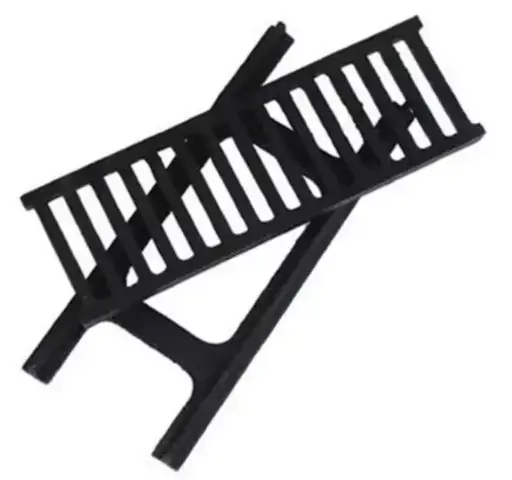 [2054] REJILLA DESAGUE H.FUNDIDO 10x50 c/marco ESP.