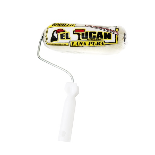 [2345] RODILLO LANA NATURAL 17 CM X 40 MM