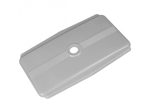 [1035] TAPA P/DEPOSITO PVC BLANCA AGUJERO CHICO