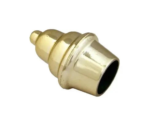 [0782] TERMINAL CAÑO DE CORTINA 5/8" PVC