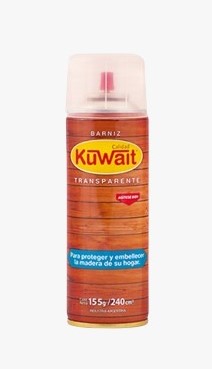 [2442] AEROSOL BARNIZ TRANSP. 240cc "KUWAIT"