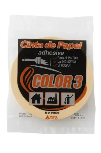 [2547] CINTA PAPEL BLANCO USO GRAL 24mm X 40mts"TF3"