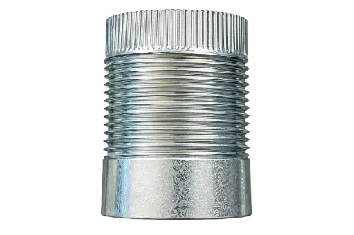 ACOPLE P/CAÑO ZINC-ALUM 3"